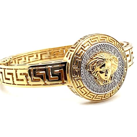 versace bangle design|versace bangle gold.